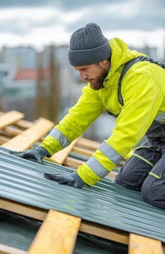 Metal Roof Replacement X